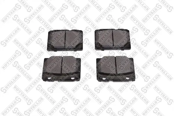 Handler.Part Brake pad set, disc brake Stellox 091000BSX 1