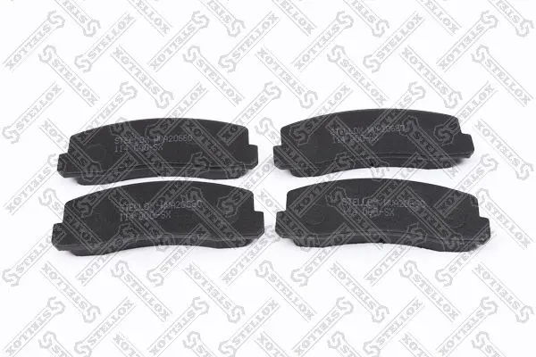 Handler.Part Brake pad set, disc brake Stellox 114000SX 1