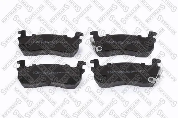 Handler.Part Brake pad set, disc brake Stellox 185002BSX 1