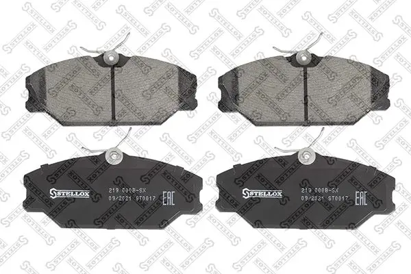 Handler.Part Brake pad set, disc brake Stellox 219000BSX 1