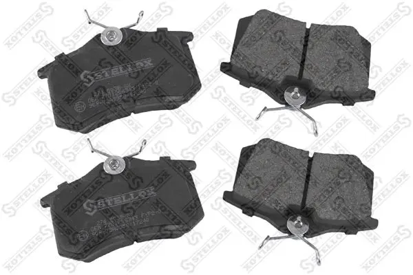 Handler.Part Brake pad set, disc brake Stellox 274003BSX 2