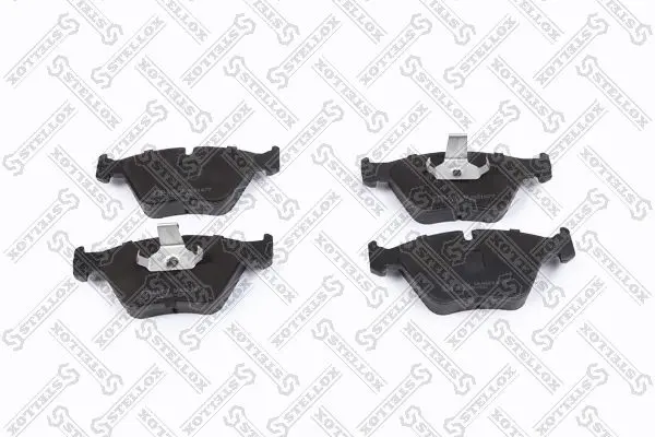 Handler.Part Brake pad set, disc brake Stellox 281025BSX 1