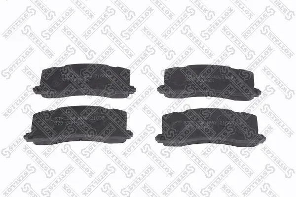 Handler.Part Brake pad set, disc brake Stellox 378000SX 1