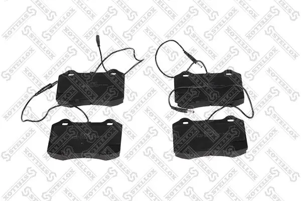 Handler.Part Brake pad set, disc brake Stellox 445014BSX 1