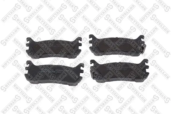 Handler.Part Brake pad set, disc brake Stellox 490002BSX 1