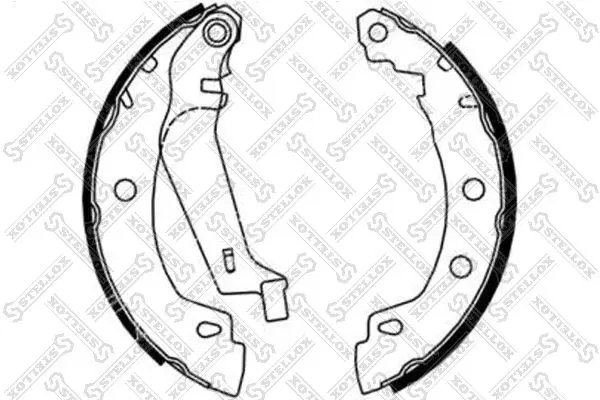 Handler.Part Brake shoe set Stellox 731100SX 1