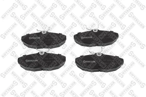 Handler.Part Brake pad set, disc brake Stellox 743000BSX 1