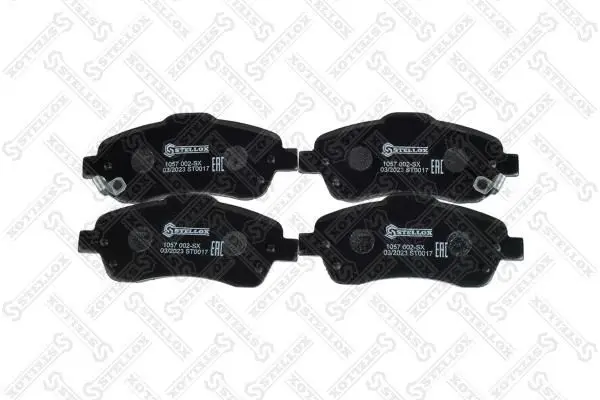 Handler.Part Brake pad set, disc brake Stellox 1057002SX 1