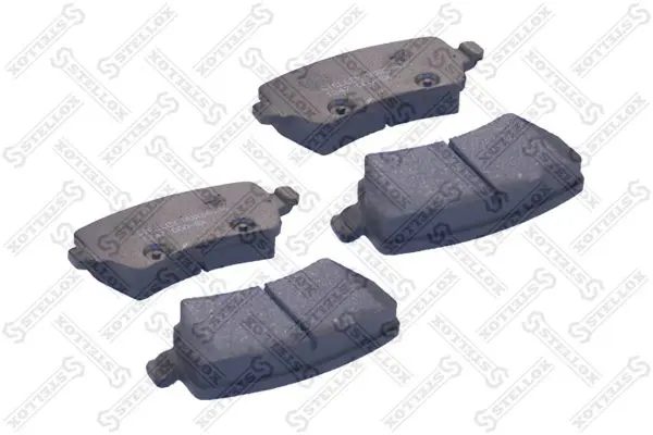 Handler.Part Brake pad set, disc brake Stellox 1247000LSX 1