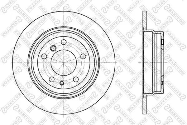 Handler.Part Brake disc Stellox 60201520SX 1