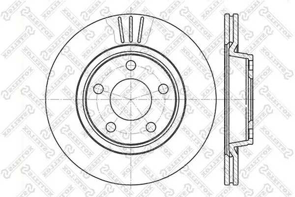 Handler.Part Brake disc Stellox 60204762VSX 1