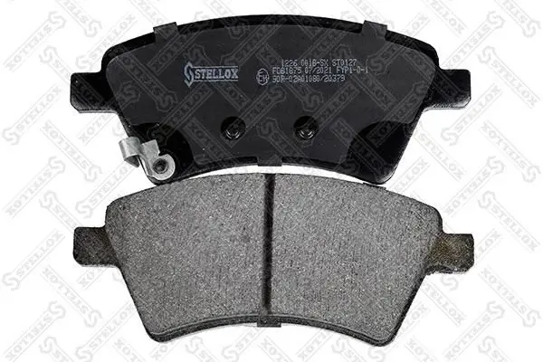 Handler.Part Brake pad set, disc brake Stellox 1226001BSX 2