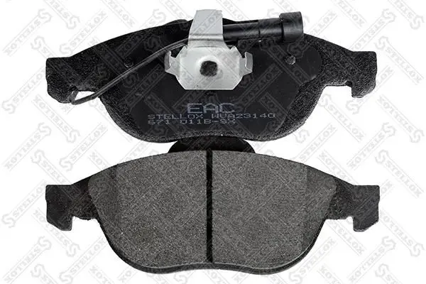 Handler.Part Brake pad set, disc brake Stellox 671011BSX 2