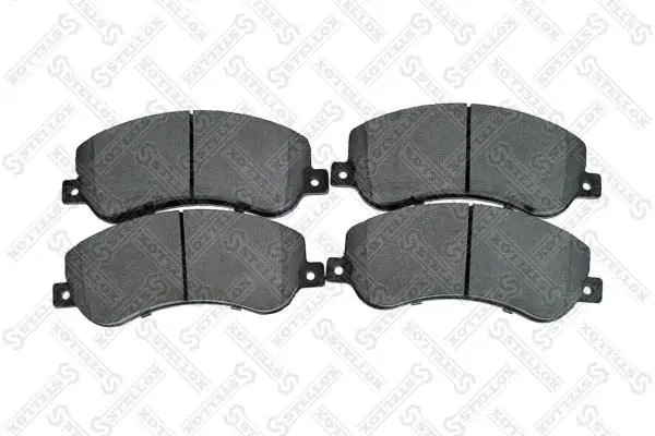 Handler.Part Brake pad set, disc brake Stellox 1261002BSX 2