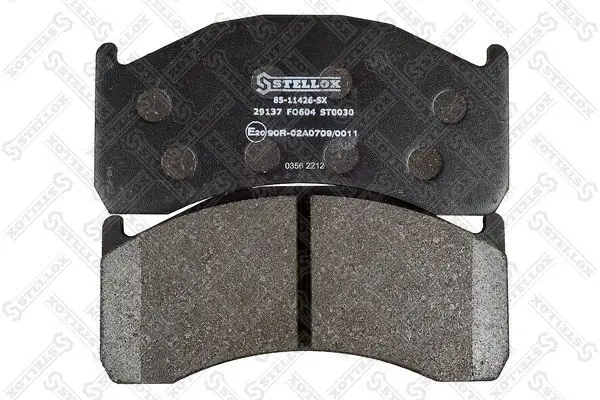 Handler.Part Brake pad set, disc brake Stellox 8511426SX 3