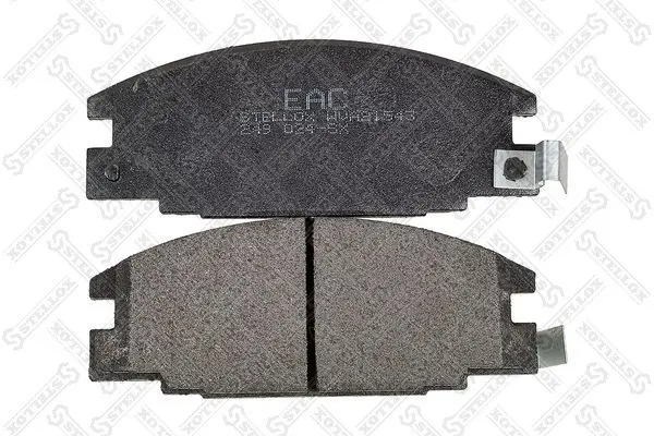 Handler.Part Brake pad set, disc brake Stellox 249024SX 1