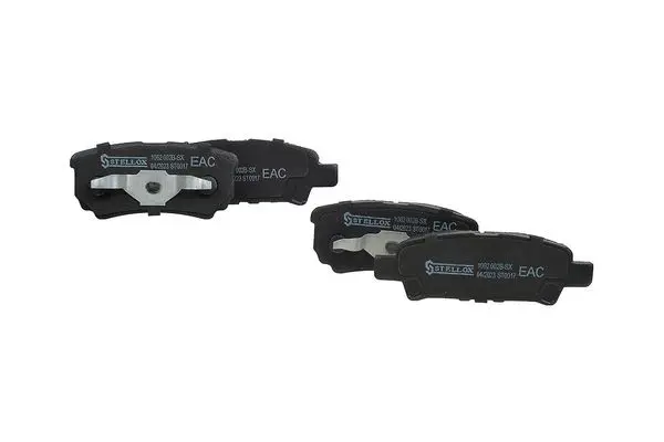 Handler.Part Brake pad set, disc brake Stellox 1062002BSX 2