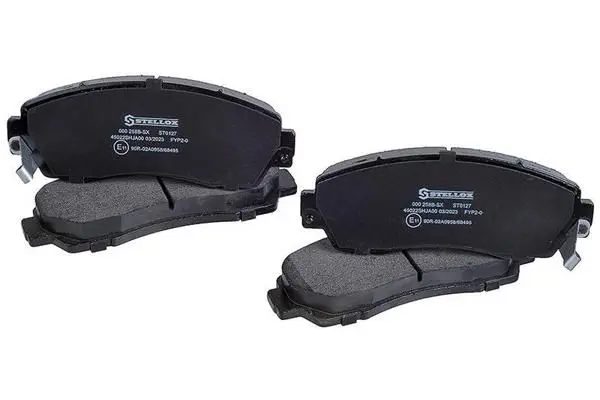 Handler.Part Brake pad set, disc brake Stellox 000258BSX 3