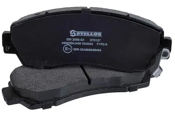 Handler.Part Brake pad set, disc brake Stellox 000258BSX 5