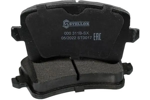 Handler.Part Brake pad set, disc brake Stellox 000311BSX 5