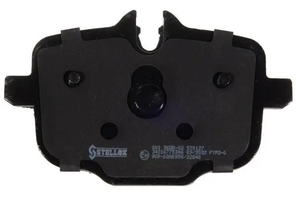 Handler.Part Brake pad set, disc brake Stellox 000368BSX 3