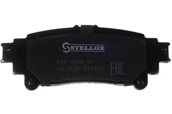 Handler.Part Brake pad set, disc brake Stellox 000560BSX 3