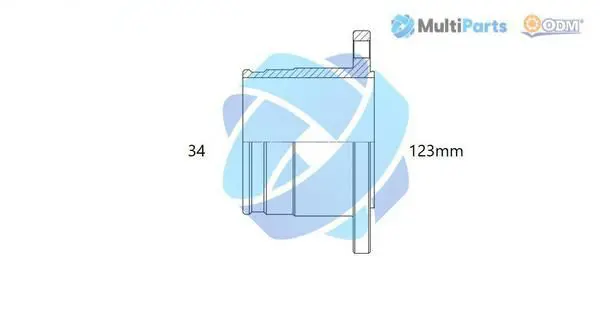 Handler.Part Joint kit, drive shaft ODM-MULTIPARTS 14216103 1