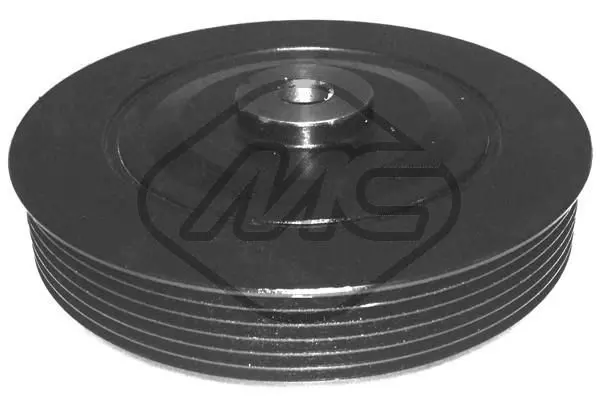 Handler.Part Belt pulley, crankshaft Metalcaucho 02849 1