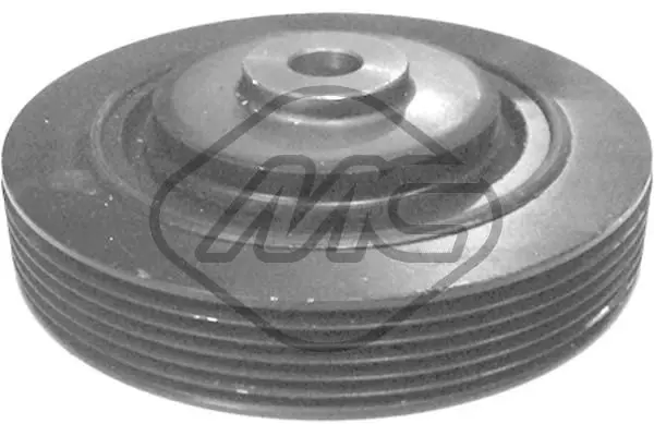 Handler.Part Belt pulley, crankshaft Metalcaucho 02851 1