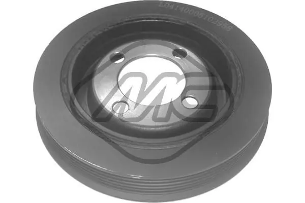 Handler.Part Belt pulley, crankshaft Metalcaucho 02958 1