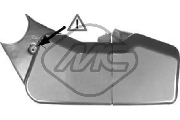 Handler.Part Cover, timing belt Metalcaucho 03751 1