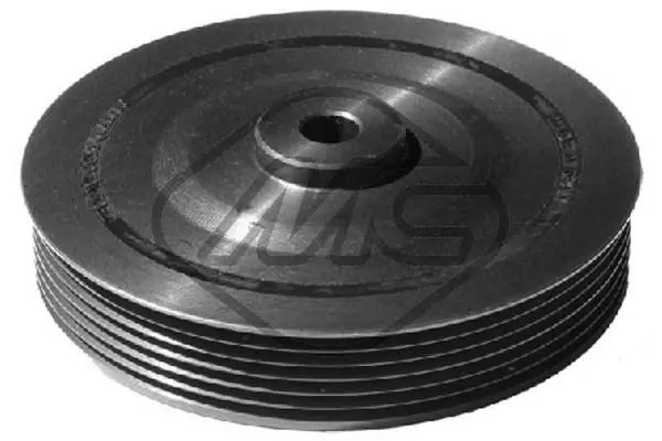 Handler.Part Belt pulley, crankshaft Metalcaucho 04163 1