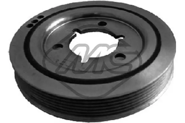 Handler.Part Belt pulley, crankshaft Metalcaucho 04442 1