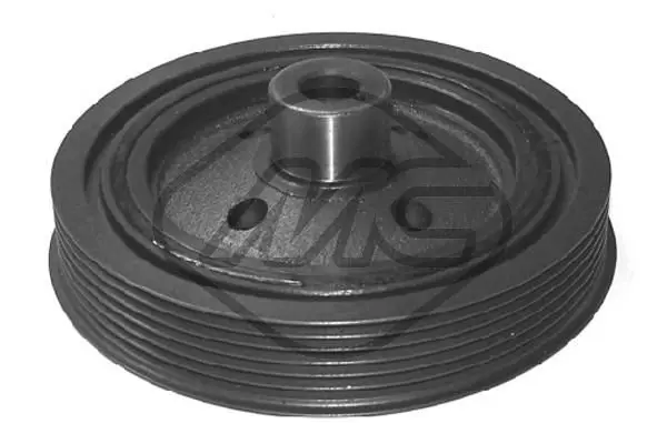 Handler.Part Belt pulley, crankshaft Metalcaucho 04818 1