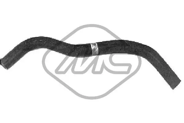 Handler.Part Radiator hose Metalcaucho 07628 1