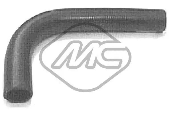 Handler.Part Radiator hose Metalcaucho 07857 1