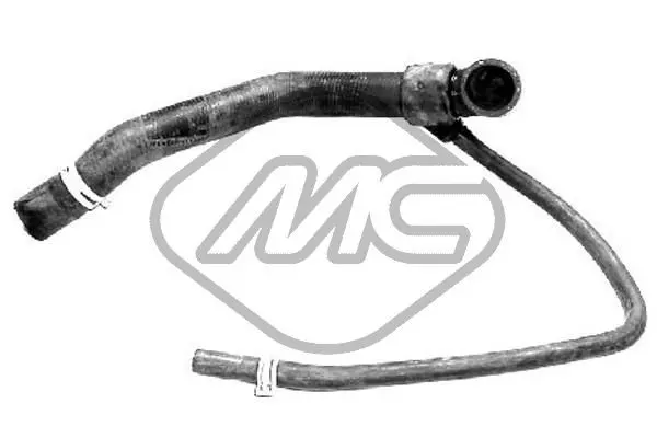 Handler.Part Radiator hose Metalcaucho 08762 1