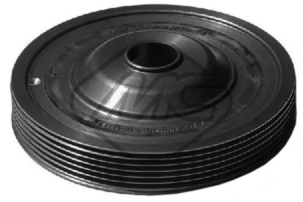 Handler.Part Belt pulley, crankshaft Metalcaucho 05172 1