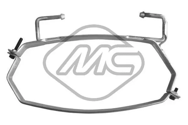 Handler.Part Wire bracket, exhaust system Metalcaucho 05452 1