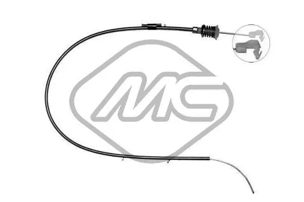 Handler.Part Accelerator cable Metalcaucho 80027 1