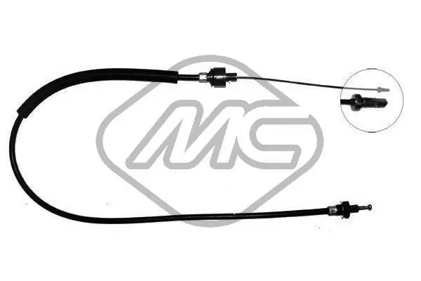 Handler.Part Clutch cable Metalcaucho 80039 1