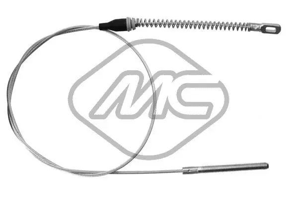 Handler.Part Cable, parking brake Metalcaucho 80052 1