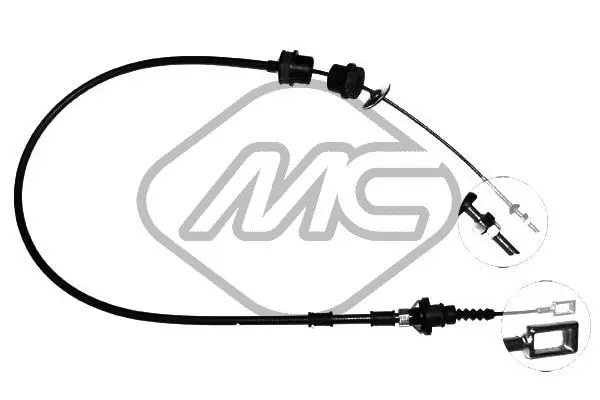 Handler.Part Clutch cable Metalcaucho 80075 1