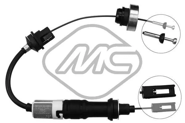 Handler.Part Clutch cable Metalcaucho 80096 1