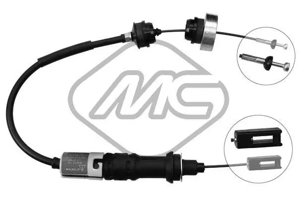 Handler.Part Clutch cable Metalcaucho 80159 1