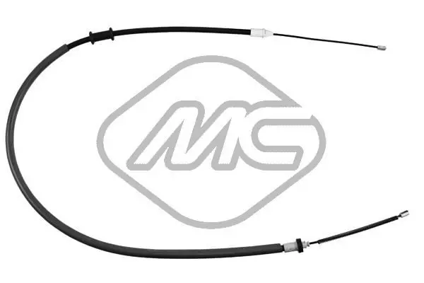 Handler.Part Cable, parking brake Metalcaucho 80160 1