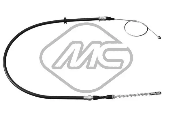 Handler.Part Cable, parking brake Metalcaucho 80234 1