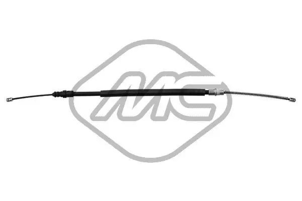 Handler.Part Cable, parking brake Metalcaucho 80258 1