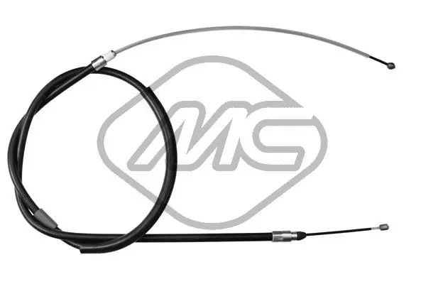 Handler.Part Cable, parking brake Metalcaucho 80275 1