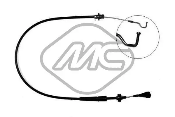 Handler.Part Accelerator cable Metalcaucho 80299 1